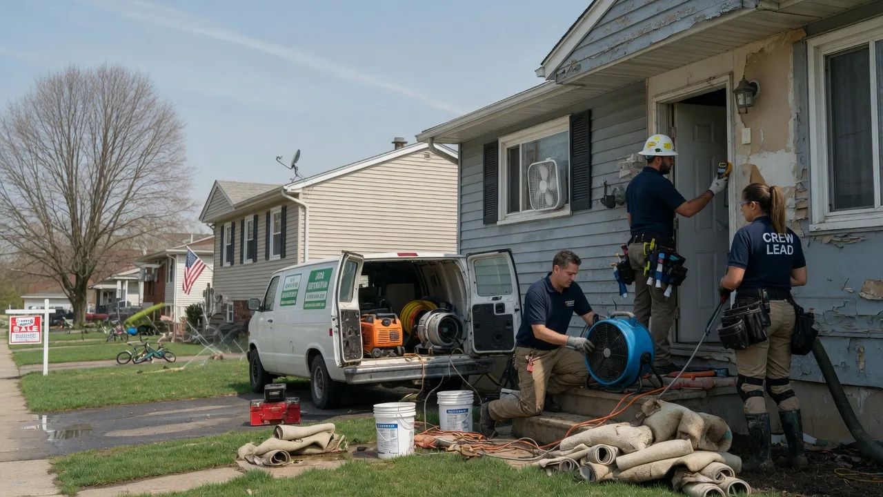 Flood Cleanup in Waverly, NY near me